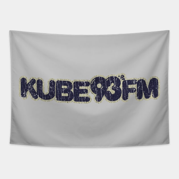 KUBE 93 FM 1982 Tapestry by JCD666