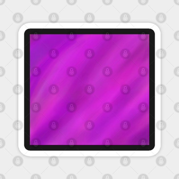 Hot purple and pink Magnet by CreaKat