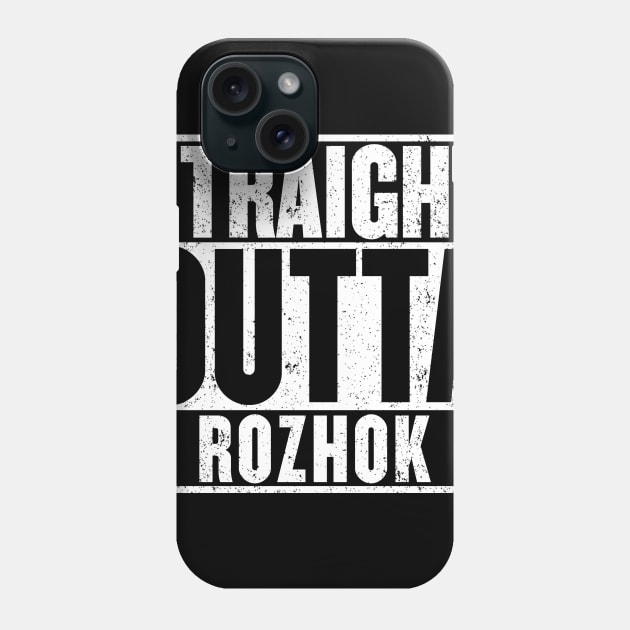 Straight Outta Rozhok T-Shirt Phone Case by mangobanana