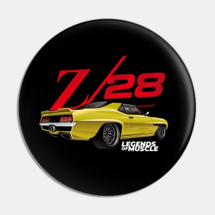 Muscle car classic camaro Pin