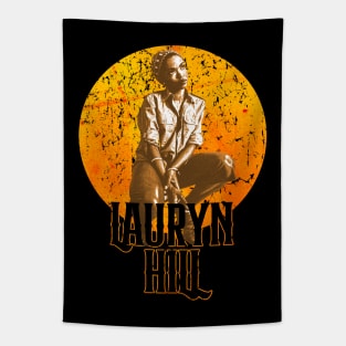 Lauryn Hill Bootleg Distressed Tapestry