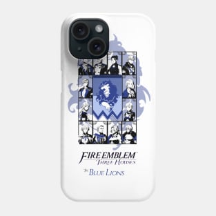 Fire Emblem Three Houses: The Blue Lions Featuring Male Byleth Phone Case