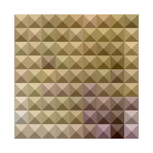 Burlywood Brown Abstract Low Polygon Background by retrovectors