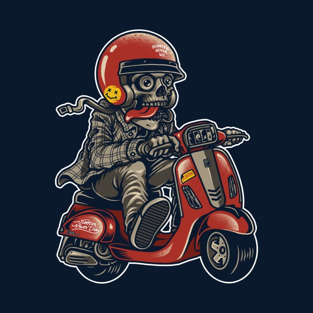 scooter never die by Bimaaldisa