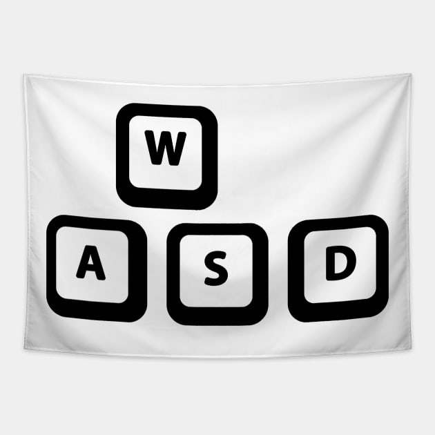 WASD Tapestry by WBW