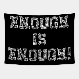 Enough Is Enough - Cost Of Living Crisis Tapestry