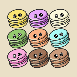 Kawaii macarons T-Shirt