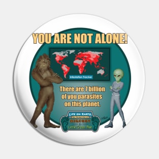 7 Billion Parasites Pin