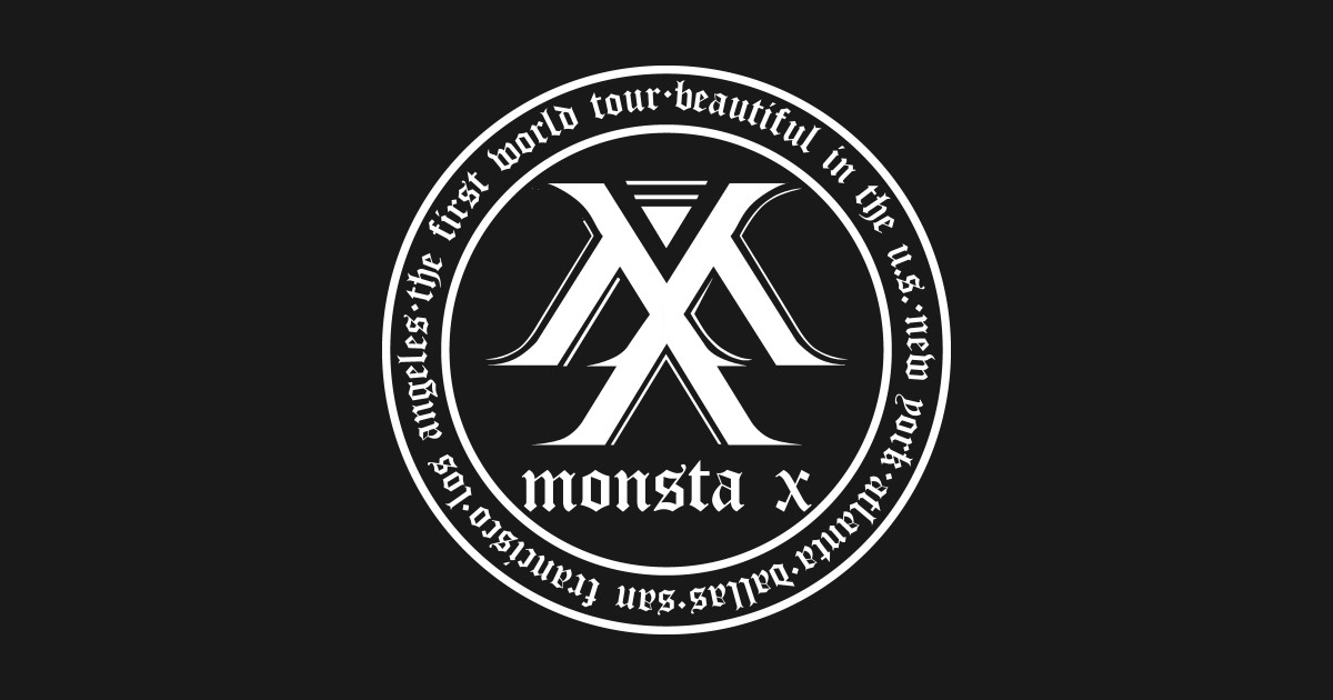 monsta x phone case monsta x beautiful world tour us stops white logo monsta monsta x phone case monsta x beautiful world tour us stops white logo monsta