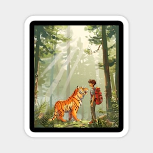 The Great Outdoors According to Calvin and Hobbes Magnet