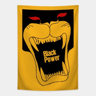 BLACK POWER! Black Panther Design Tapestry