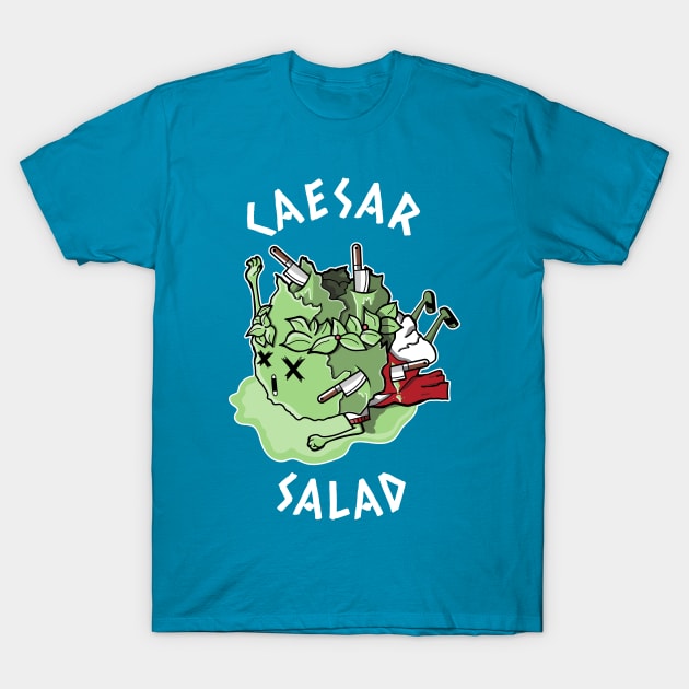 Caesar Salad Sticker, Funny Food Stickers