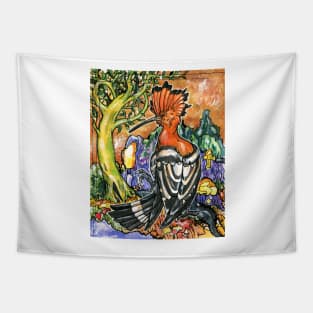 Hoopoe Tapestry