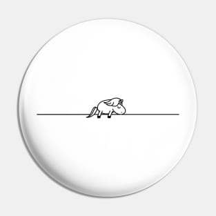 Sleeping unicorn- Line art Pin