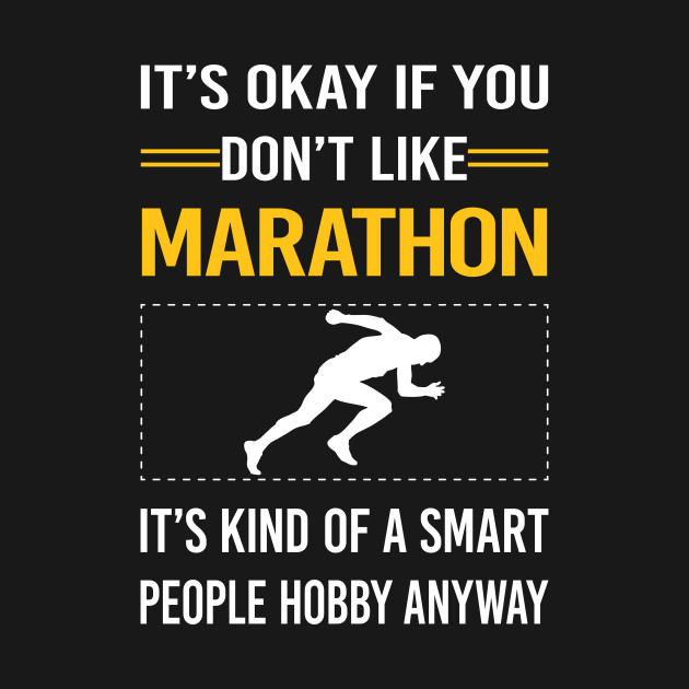 Funny Smart People Marathon - Marathon - T-Shirt