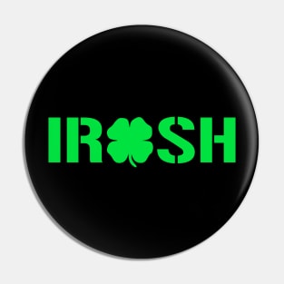 IRISH Clover Pin