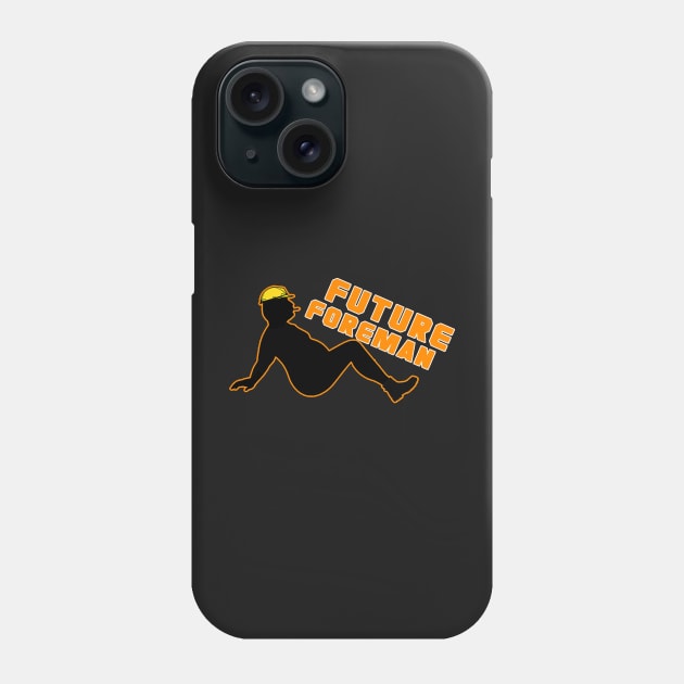 Future Forman Phone Case by  The best hard hat stickers 