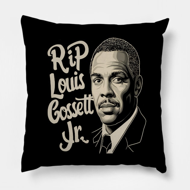 Rest in peace Louis Gossett Pillow by thestaroflove