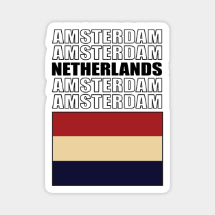 Flag of Netherlands Magnet