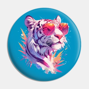 white tiger Pin