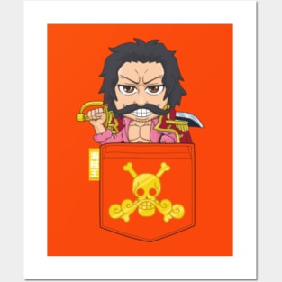 Gol D Roger One Piece-Artwork by @Fluency Room