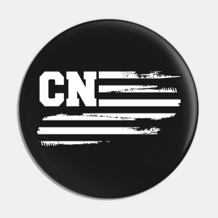 Casey Neistat Merch CN Flag Pin