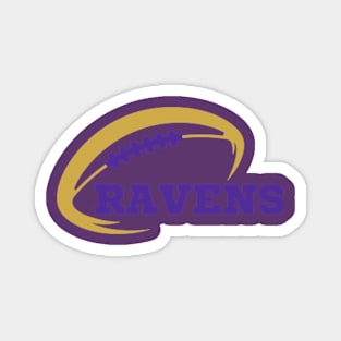 ravens football Magnet