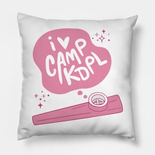 I HEART CAMP KDPL KAZOO Pillow