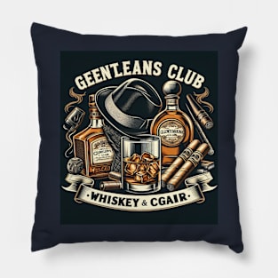 Gentlemen Club Pillow