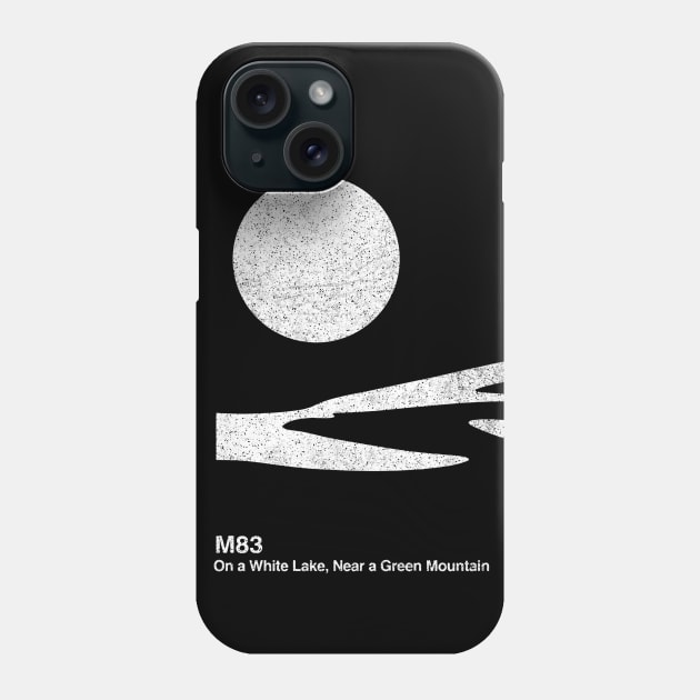 M83 / Minimalist Graphic Fan Artwork Design Phone Case by saudade