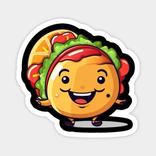 kawaii Taco T-Shirt cute potatofood funny Magnet