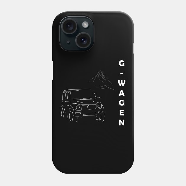 Mercedes G-Wagen Design - King off road Phone Case by WOS