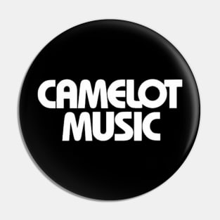 Camelot Music Records Vintage Retro Pin