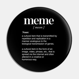 Meme Definition Ver.2 Pin