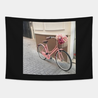 Floral Bicycle Tapestry