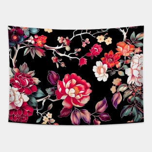 Chinese Floral Tapestry