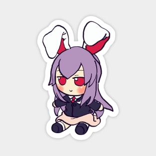 Mudwizard draws pastel reisen udongein inaba fumo plush / touhou memes Magnet