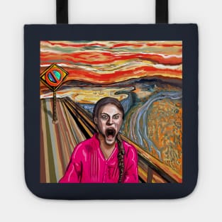 Scream: Climate Change - Greta Thunberg Tote