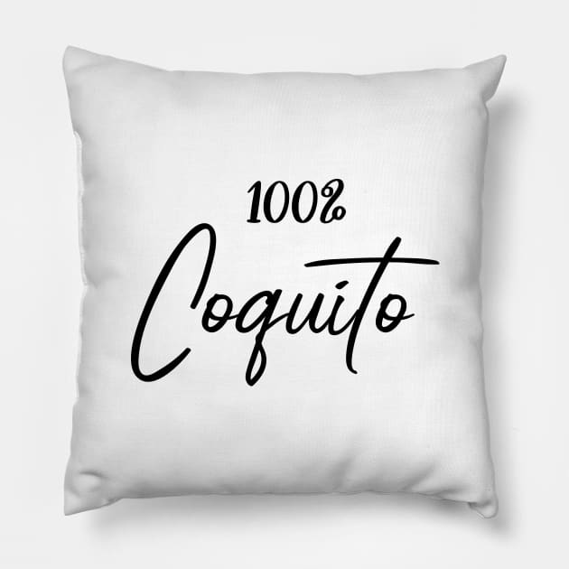 100% coquito Pillow by Potato_pinkie_pie