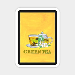 Green tea Magnet