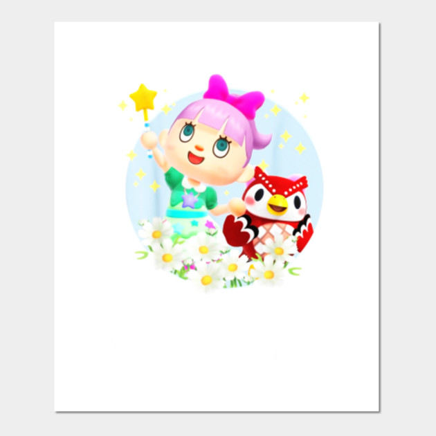 Animal Crossing New Horizons Villager Celeste Portrait Animal Crossing New Horizons Villager Posters And Art Prints Teepublic Au