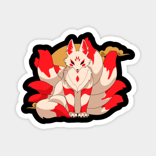 Kitsune fox Magnet