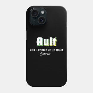 Ault Colorado Yellow Text Phone Case