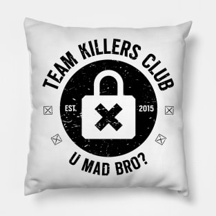 Team Killers Club (black) Pillow