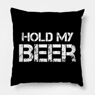 Hold My Beer - Extraction (Black) Pillow