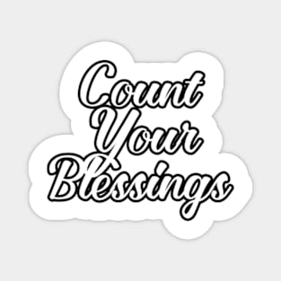 A Guide to Counting Your Blessings Magnet