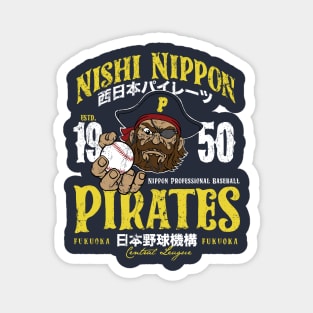 Nishi Nippon Pirates Magnet