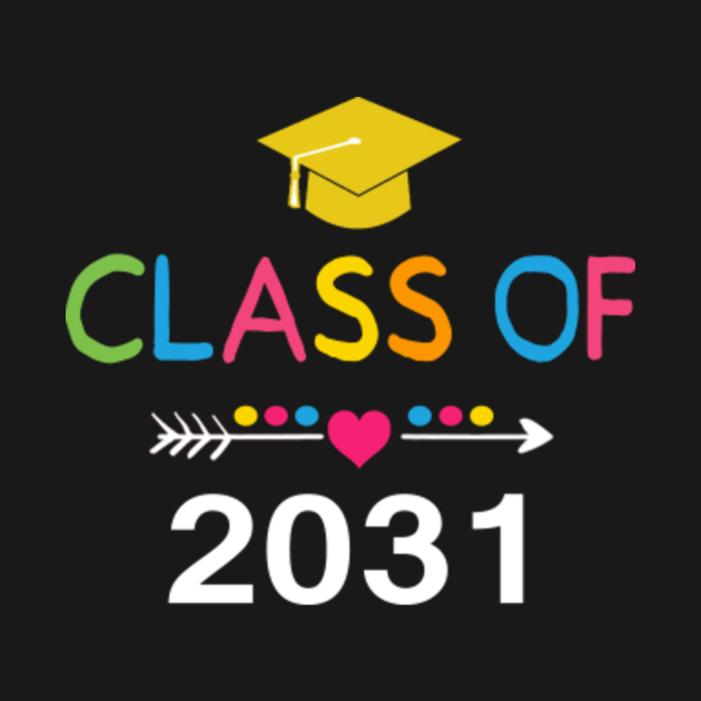 class of 2031 graduation - Class Of 2031 Graduation - T-Shirt | TeePublic