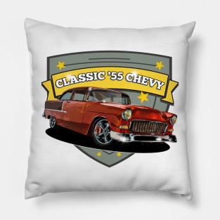 Classic 1955 Chevy Pillow