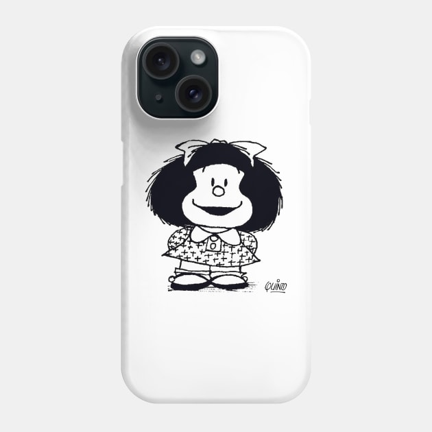 Mafalda Phone Case by Thrifty Stardust